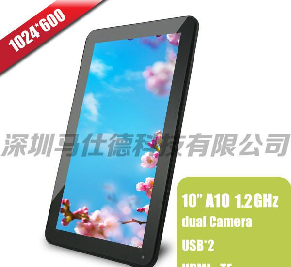 低價(jià)促銷10.1寸電容式多點(diǎn)觸摸Google 安卓4.0平板