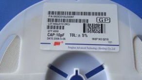 一級(jí)代理風(fēng)華貼片電容0603 1 100pf 50v