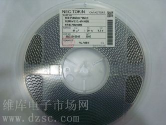 鉭電容NEC品牌詳解 型號TEESVB20J476M8R的現貨供應與深圳市鴻盛威電子商行服務
